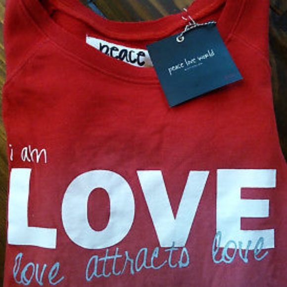 ❤️ i am LOVE ❤️ Sweatshirt - Sambra Red - Picture 7 of 8
